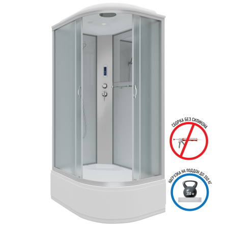 Душевая кабина Niagara Classic NG-2310-14LP (1200х800х2150)